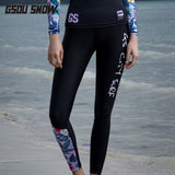 GSOU SNOW Brand Diving Pants Women Wetsuits Pants Scuba Diving