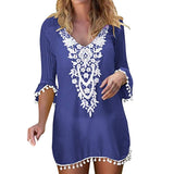 New Beach Cover Up Bikini Crochet Knitted