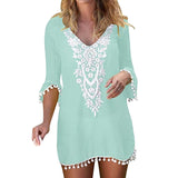 New Beach Cover Up Bikini Crochet Knitted
