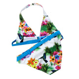 Baby Kids Girls Flower Floral Printed Bikini Set Swimsuit
