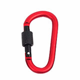 PCS Outdoor Aluminum Carabiner D-Ring Clip Hook